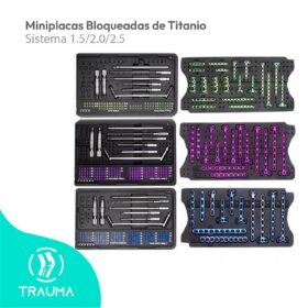 Miniplacas Bloqueadas de Titanio